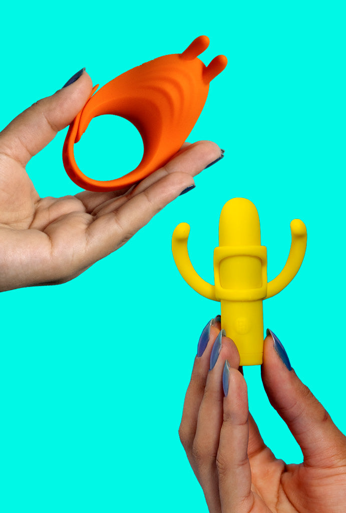 Anel Peniano Vibratória e Vibrador Bullet pantynova | Sex Shop Produtos Eróticos Online