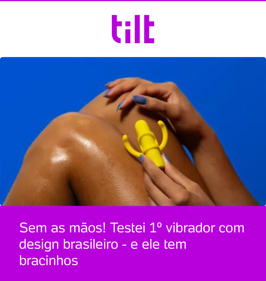 Avaliação do vibrador bullet CLITs pelo caderno de notícias TILT dentro do portal UOL | Sex Shop Produtos Eróticos Online