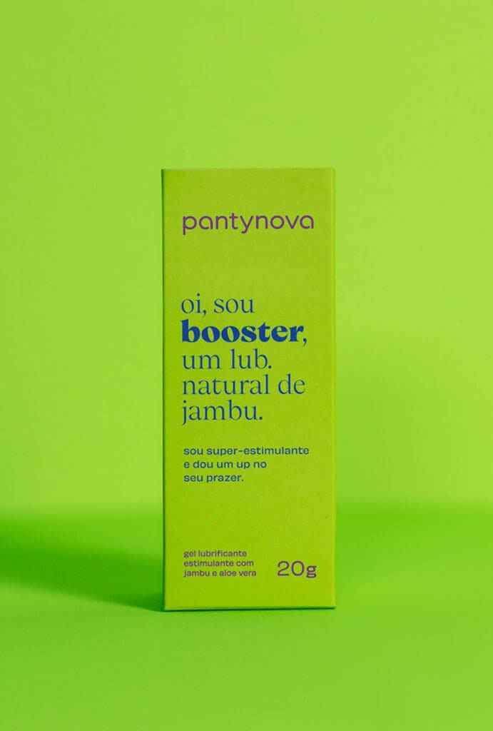 Lubrificante que esquenta Íntimo Excitante - BOOSTER LUB ESTIMULANTE NATURAL 20 ML - pantynova | Sex Shop Produtos Eróticos Online