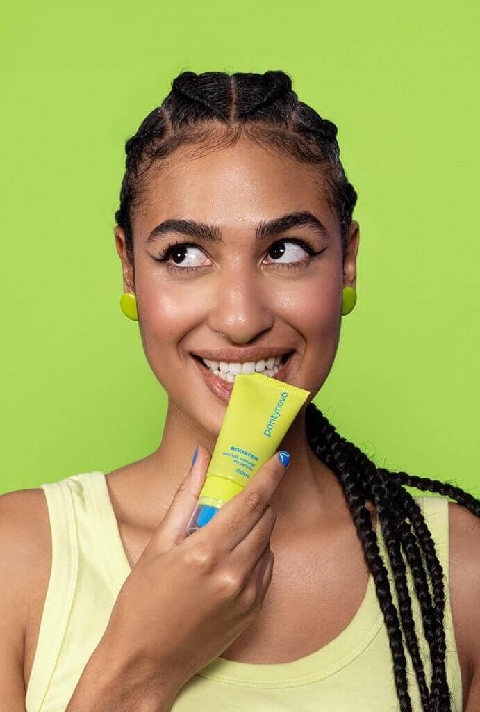 Lubrificante que esquenta Íntimo Excitante - BOOSTER LUB ESTIMULANTE NATURAL 20 ML - pantynova | Sex Shop Produtos Eróticos Online