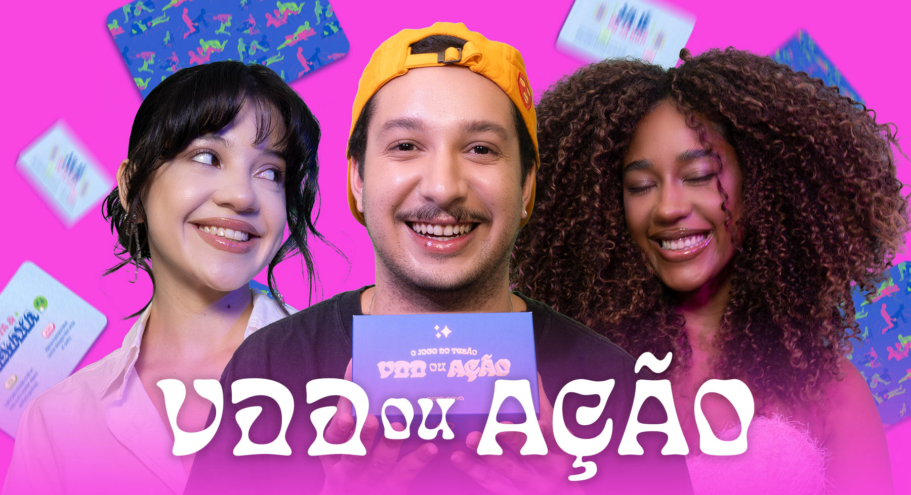 Jogo erótico verdade ou ação participantes que testaram o produto