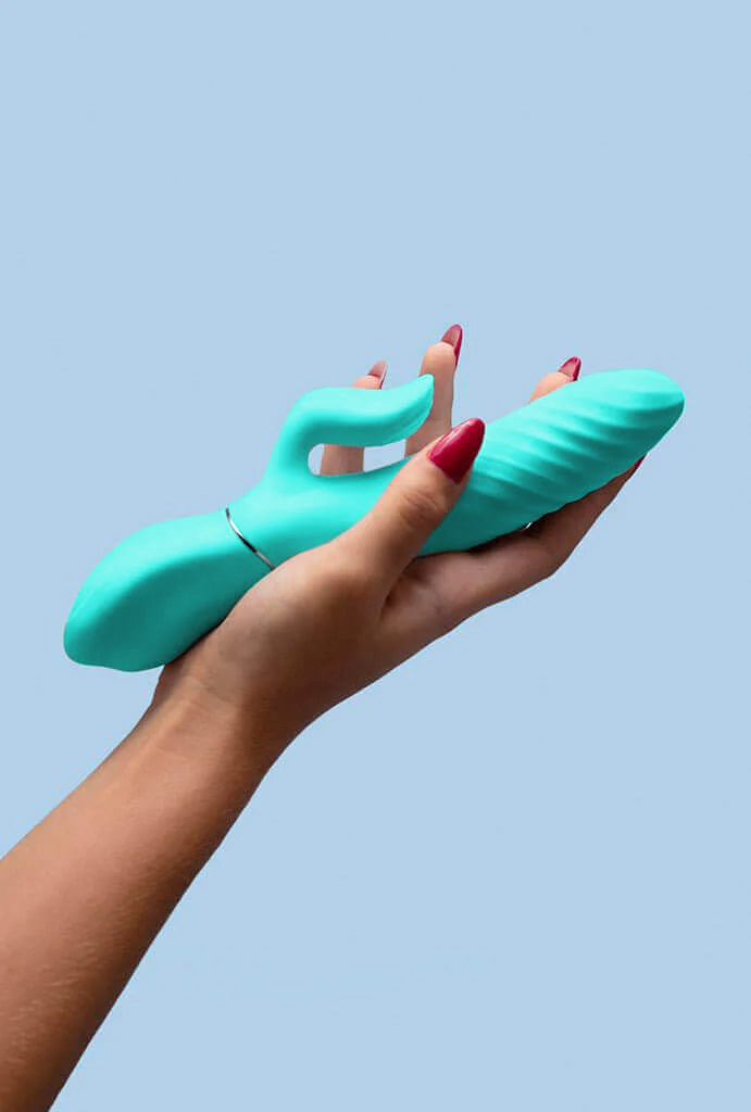 Vibrador Rabbit GO & Pulsador Vai e Vem