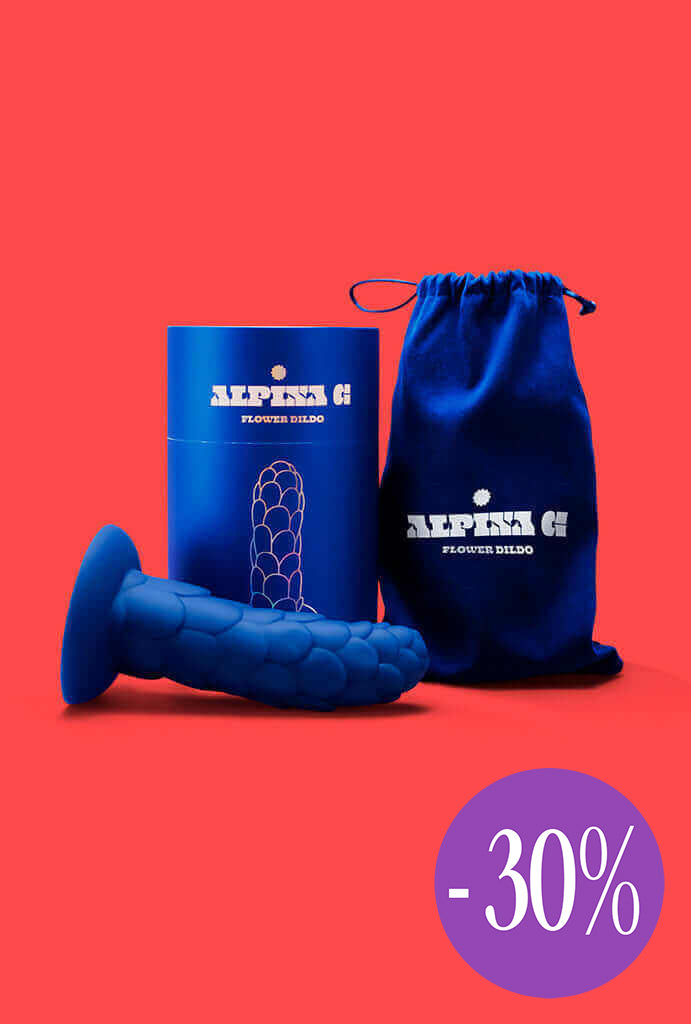 Dildo ALPINA G Flower Silicone