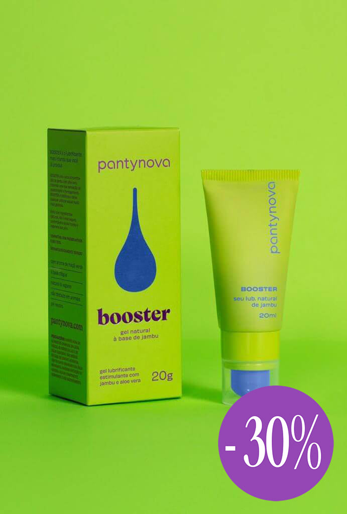 Lubrificante que Esquenta Booster Estimulante Natural 20 ML