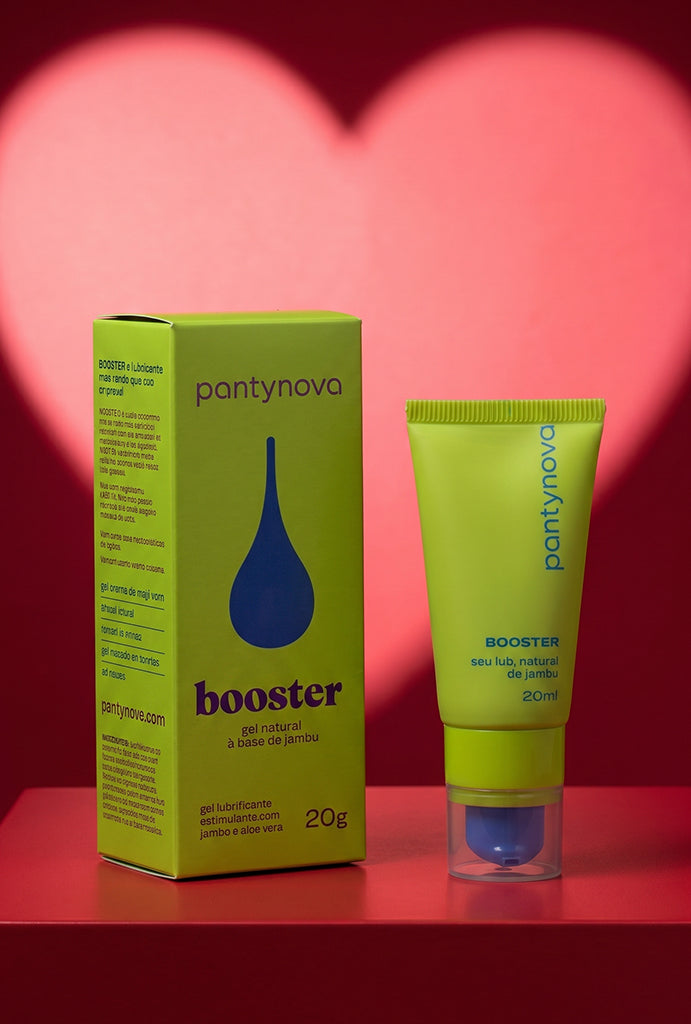 Lubrificante que Esquenta Booster Estimulante Natural 20 ML