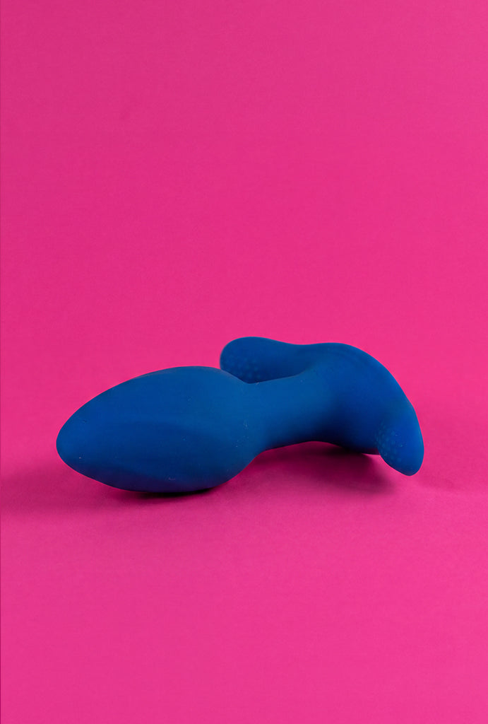 Vibrador Plug Anal Giratório But2