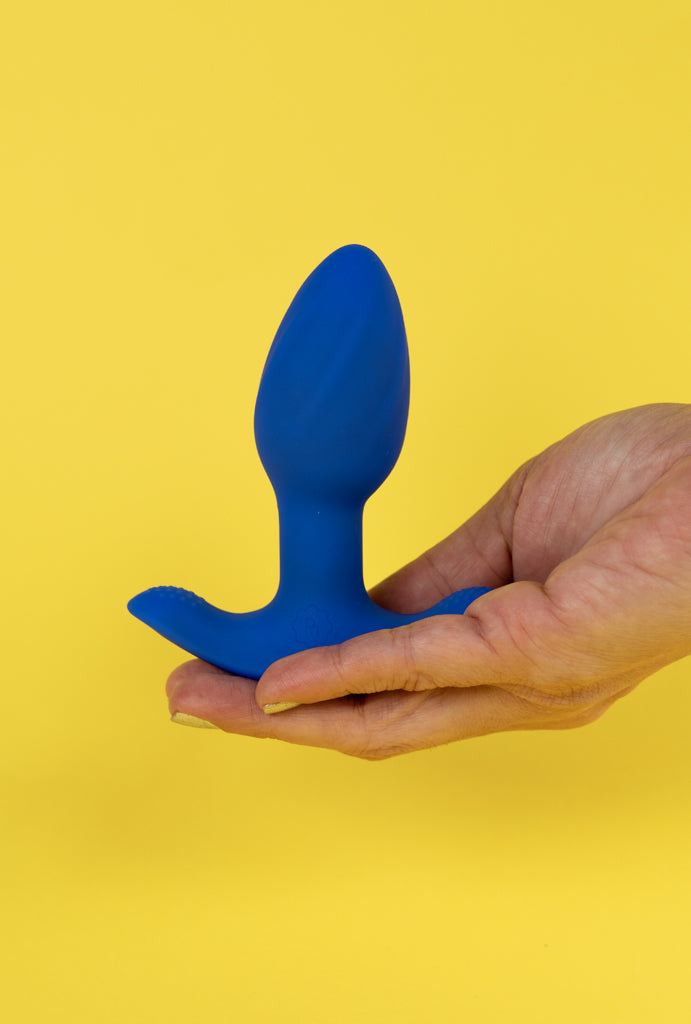 Vibrador Plug Anal Giratório But2