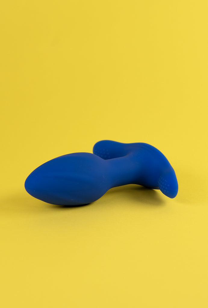 Vibrador Plug Anal Giratório But2
