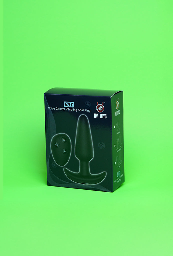 Plug anal vibrador ROY