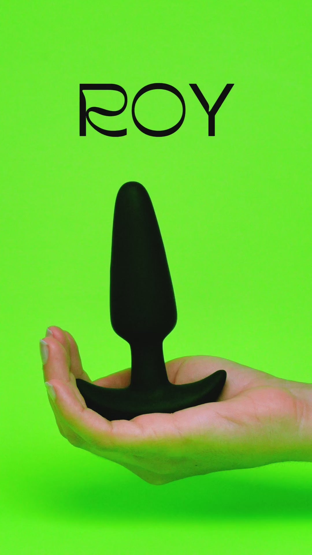 Plug anal vibrador ROY