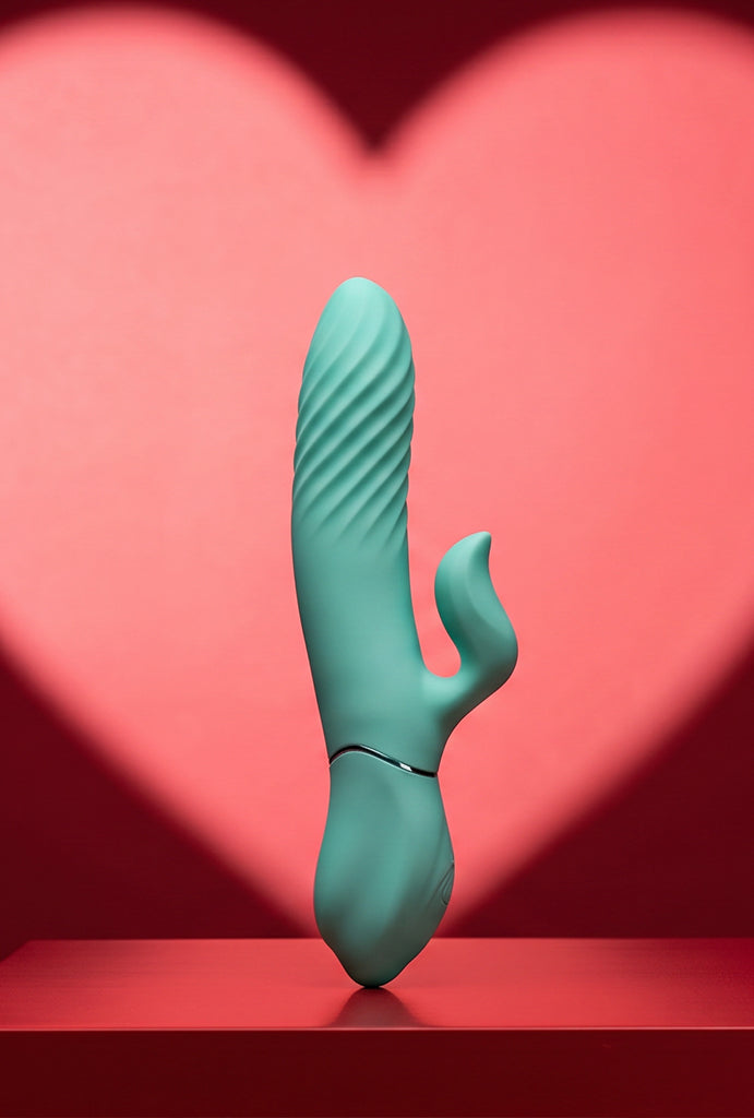Vibrador Rabbit GO & Pulsador Vai e Vem