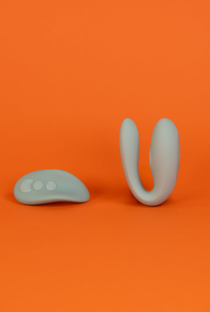 Vibrador para casais WE 2 com controle remoto